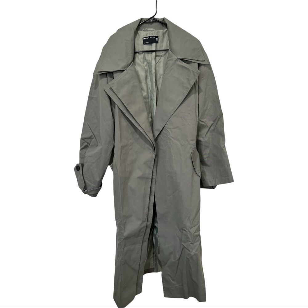 ASOS DESIGN double layer trench coat